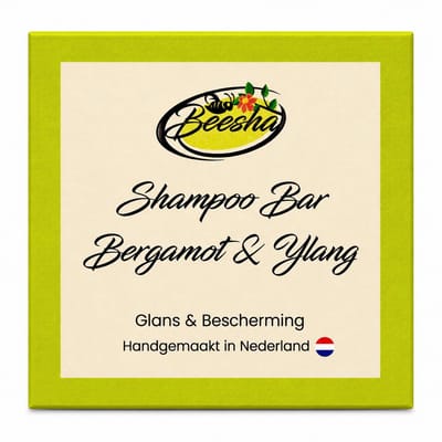 Beesha - Shampoo Bar Bergamot & Ylang - Vegan - Sulfaatvrij - Parabeenvrij - CG Proof