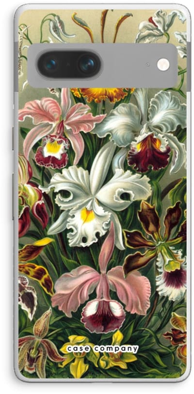 Case Company® - Hoesje geschikt voor Google Pixel 7 hoesje - Haeckel Orchidae - Soft Cover Telefoonhoesje - Bescherming aan alle Kanten en Schermrand