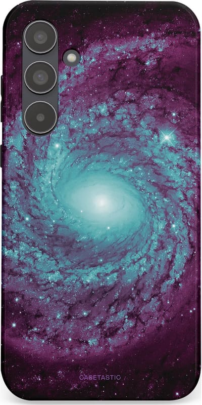 Casetastic Hoesje Geschikt voor Samsung A55 - Stijlvolle Beschermende Duo-layer Case - Nebula zonnestelsel