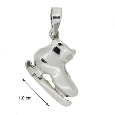 Blinx Jewels Zilveren Hanger Ijsschaats