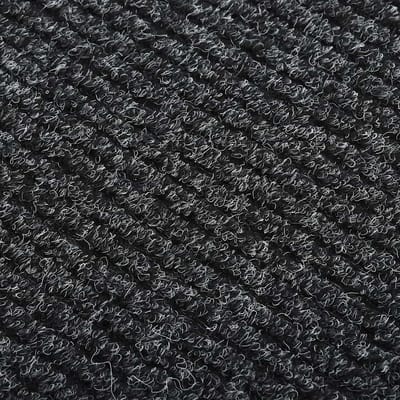 Vidaxl Vuilabsorberend Vloerkleed, 100X500 Cm, Antraciet