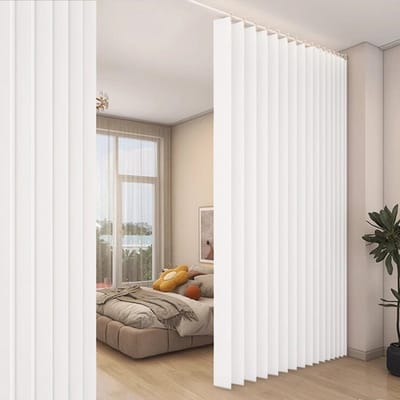 Verduisterende Gordijnen - Qelus - Gordijn Kant en Klaar - Blackout Curtains met Metalen Haken -B 254 x H213cm - Wit - 1 stuks