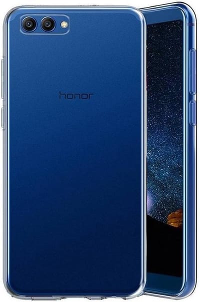 Transparant Backcover TPU Siliconen Softcase Hoesje voor Huawei Honor View 10
