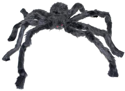 Halloween stoffen fluffy Spin 90cm met buigbare poten