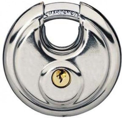 Falkx Discus hangslot - 70 mm - Roestvrij staal - Extra zaagbescherming - Binnen- en buitengebruik