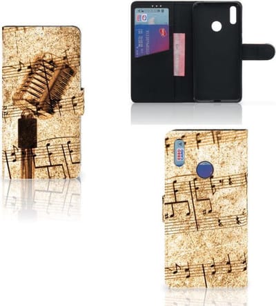 Huawei Y7 (2019) Telefoonhoesje met foto Bladmuziek