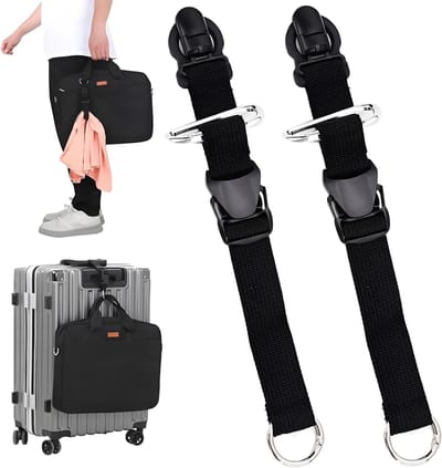 Verstelbare Bagagestraps voor Koffers en Rugzakken - 2 Stuks, Duurzaam en Veilig, Geschikt voor Reizen en Vakanties
