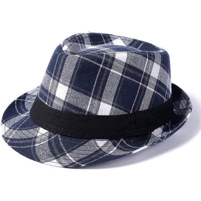 Haut-de-forme style britannique Chapeau de nouveau gentleman européen et américain Chapeau de jazz pare-soleil pour homme Fédoras pour papa Chapeau bob Cadeau naval