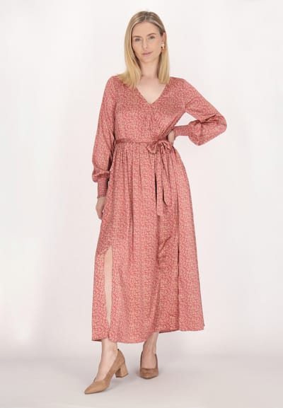 usha jurk Dames Oud roze beige