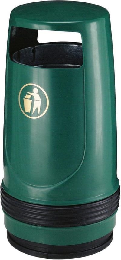 V-Part - Merlin Prullenbak 90 liter - Donkergroen - Kunststof