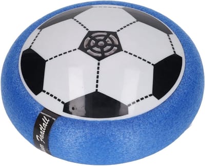 Zwevende Voetbal - Hover Bal - Binnen Spelen - Kleurrijke LED Verlichting - 15x15x5 cm