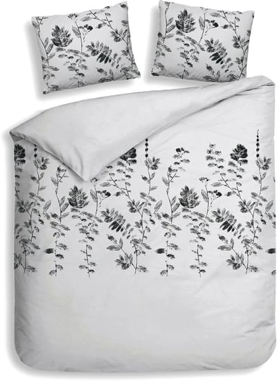Heckettlane Rocco Dekbedovertrek - Tweepersoons - 200x200/220 cm - Grey