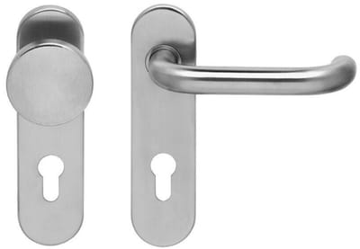 Artitec Knop/Kruk Op Kortschild - PC72 - Vlakke Knop - Din Links