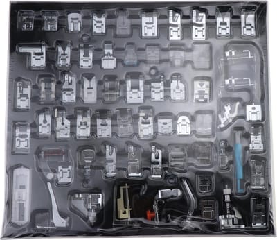 Universele Naaivoetjes set – Naaimachine Naaivoet Set voor Brother Singer Janome Tools – 62-delig