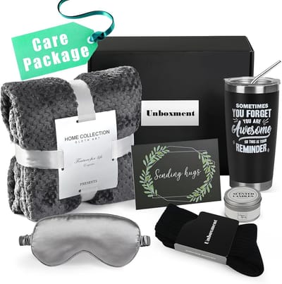 Beterschapsgeschenk voor Mannen - Verzorgingspakket voor Zieke Vriend of Collega