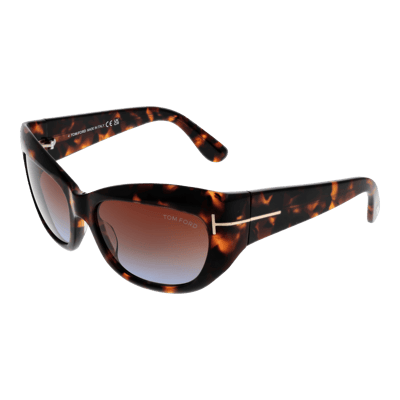 Tom Ford FT1065/S 52F Zonnebril - Dames - Bruin