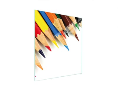 TMK ArtDeko - Snijplank - 45x52 cm - Multifunctioneel - Kleurig - Glas