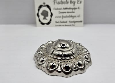 Frutsels by Es - Zeeuwse knoop - magneet - zilverkleurig
