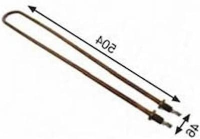 Elektrische Weerstand - Thermoblok Verwarming - Vaatwasser Reparatie - 1500W 230V Specificatie - 52.1 x 11.2 x 3.1 cm - Grijs