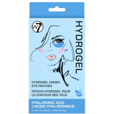 W7 Hydrogel Under Eye Patches Hyaluronic Acid 5 x 8 g
