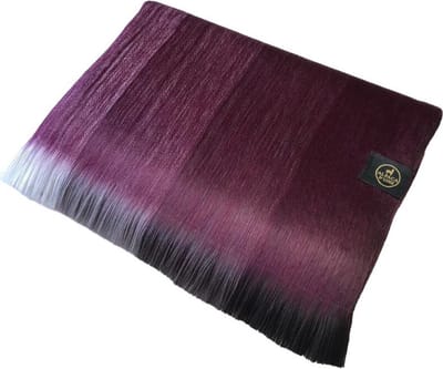 Alpaca D'Luxe Sjaal - Paars - Scarf - Handgemaakte sjaal - Sjaal van alpacawol - Zacht en van Kwaliteit - Luxe Cadeau - Sjaals Dames - Sjaals Heren - Lange sjaal - Alpaca - Shawls - Gestreepte sjaal - Damesmode - Herenmode - Elegant - Comfortabel