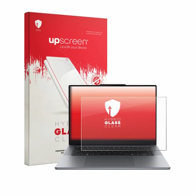 upscreen - Screenprotector voor Lenovo Yoga Pro 7i Gen 11 Aura Edition 15" - Folie Beschermfolie Beschermglas transparant