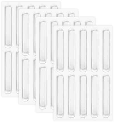 Dailygoods- Meubelbumpers 40 Stuks - Transparante Siliconen Pads - Zelfklevend - Waterdicht - Krasbestendig - Geluiddempend - Meubelkussens