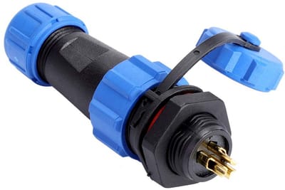 Store_8 - Luchtvaart Connector - Waterdichte Stekker - IP67 Bescherming - 3-Pins - Verbindingskabel - Geschikt voor Auto - Compact Model