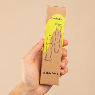 imoshion Milanees magnetisch bandje voor de Fitbit Charge 5 - Maat M - Champagne