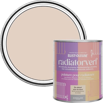 Rust-Oleum Lichtroze Radiatorverf Zijdeglans - Handgewoven 750ml
