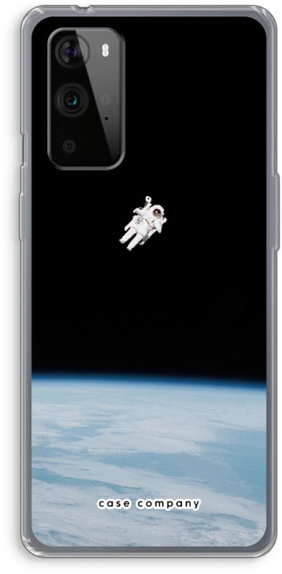 Case Company® - Hoesje geschikt voor OnePlus 9 Pro hoesje - Alone in Space - Soft Cover Telefoonhoesje - Bescherming aan alle Kanten en Schermrand