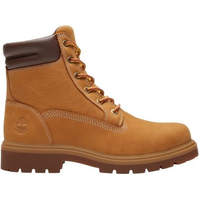 Timberland Auburn Falls 6 Inch Lace Up Waterproof Boot Wheat Nubuck Taglia: 36 | Stivali Outlet | Donna | Marrone