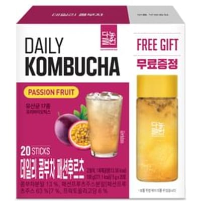 Daily Kombucha - 14 Types 2026 Version - Passion Fruit