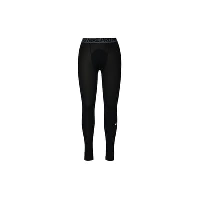 Nike Effen Logo Print Compressie Fitness Broek Heren Onderstukken Zwart 703098-010 M black