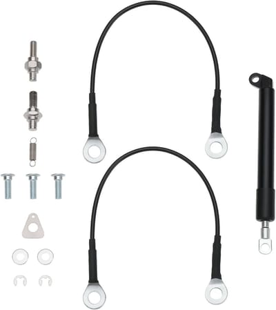 Set van 1 Tailgate Assist Schokdempers voor het Opheffen van de Achterklep - Geschikt voor Isuzu D-max 2012-2019, Versterkte Gasveren en Stevige Ondersteuning