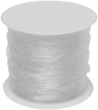 Colorations - Transparant Elastisch Koord - 25 m, 1 mm