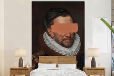 Behang - Fotobehang Willem van Oranje - Adriaen Thomasz - Verf - Breedte 170 cm x hoogte 260 cm