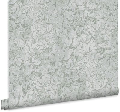 Laura Ashley Corrina Leaf Behang - Planten - 10mx52cm - Groen