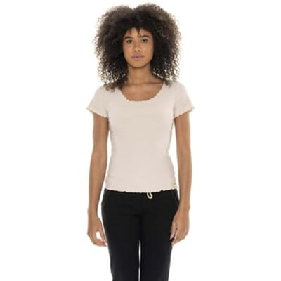 T-shirt Korte Mouw Leone 1947 Woman Rib Chic
