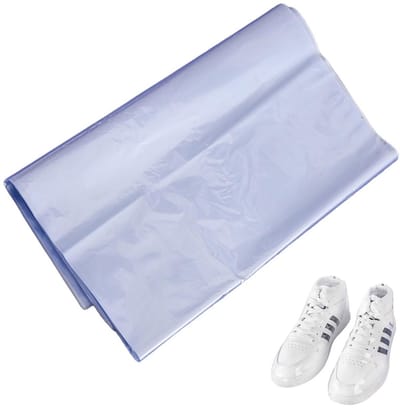 Dailygoods- Krimpfolie Zakken 50 Stuks - Transparant PVC - 28x45 cm - Duurzaam - Voor Schoenen/Boeken - Hoogwaardig Materiaal