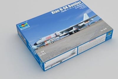 Trumpeter Modelbouwpakket Militaire voertuigen - 03930 Xian H-6K Bomber Plane Plastic - 1:144 - Modelbouw