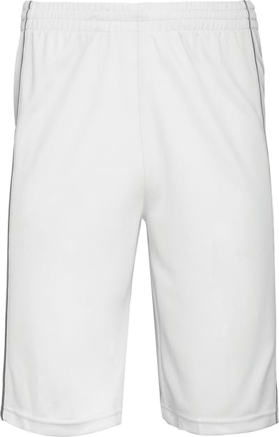 Herenbasketbal short korte broek 'Proact' Wit - XXL