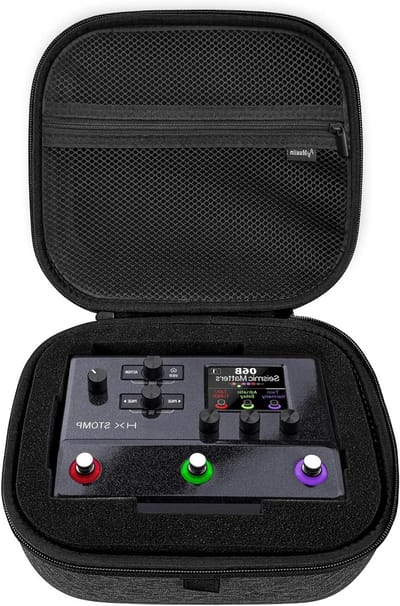 Guitar Effects Pedal Case Geschikt voor Line 6 HX Blunt, Draagbaar, Schokbestendig en Waterdicht voor Optimale Bescherming van Je Muziekuitrusting