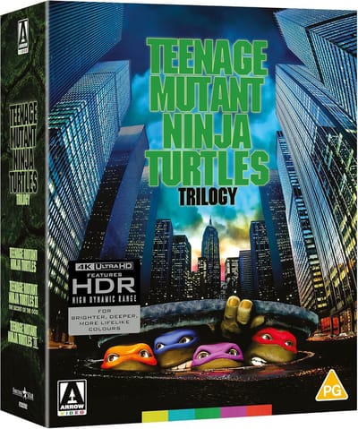 Teenage Mutant Ninja Turtles Trilogy - Limited Edition - 4K Ultra HD - Import