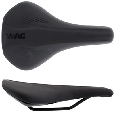 Wag Race Short Zadel Zwart 155 mm