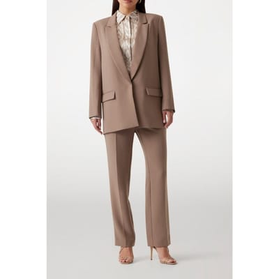 GUESS Ella Single Breast B Buff Taupe Taglia: 36 | Blazers Outlet | Donna | Nero