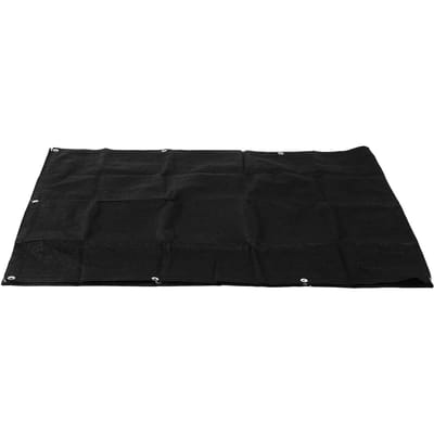3x0.9m 9.84x2.95ft Zwart Balkonscherm Tuinscherm Gaas Schaduwnet Heknet voor Patio Achtertuin Veranda black