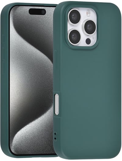 TUNIQ telefoonhoesje voor Apple iPhone 16 Pro - Backcover - Groen