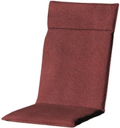 Madison Tuinstoelkussen hoge rug 50x120 cm Universeel Bordeaux