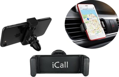 Telefoonhouders Auto voor Ventilatierooster - Telefoonhouder Auto - GSM Houder Auto - Smartphone Houder Auto - Universeel voor Telefoon tot 6.5 inch
